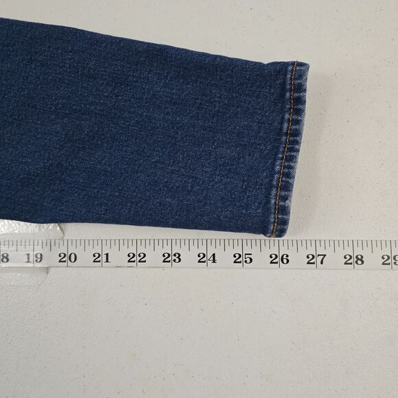 Levi's wedgie‎ skinny jeans blue 27 womens denim 5401 - Picture 7 of 13